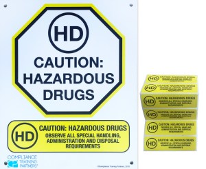 Hazardous Drug Sign and Labels